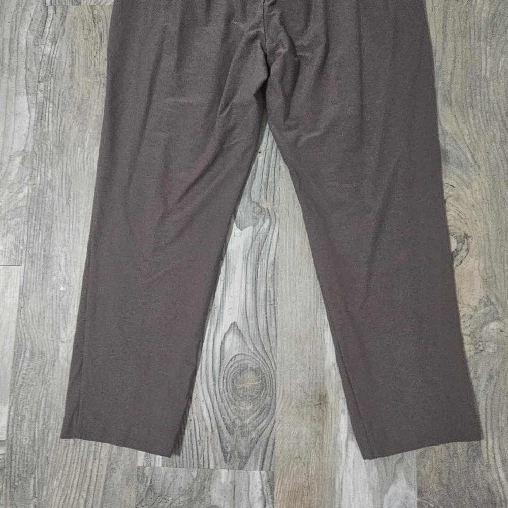 Eileen Fisher pull on cropped pants suze large - Picture 4 of 9